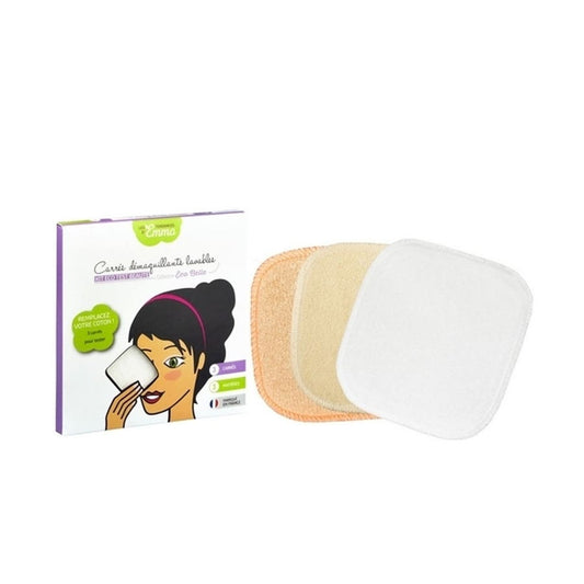 Colouring Washable Make-up Remover Tiles x3 Eco Belle Les Tendances D'Emma