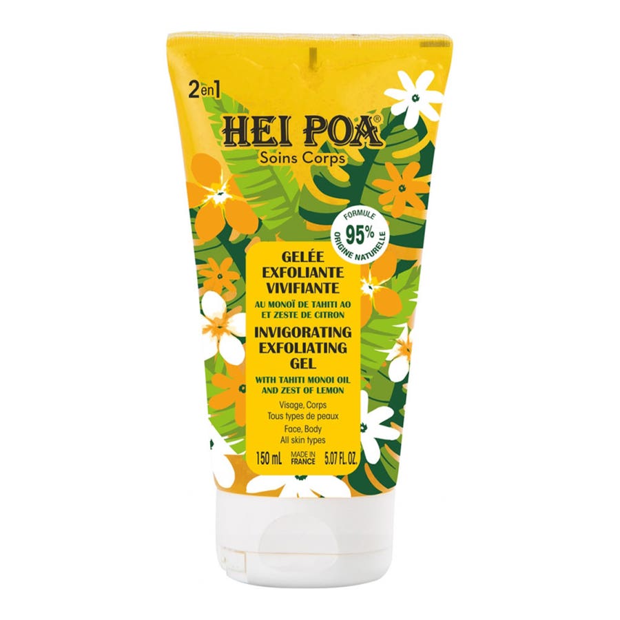 Invigorating Exfoliating Gel 150ml Face and Body Hei Poa