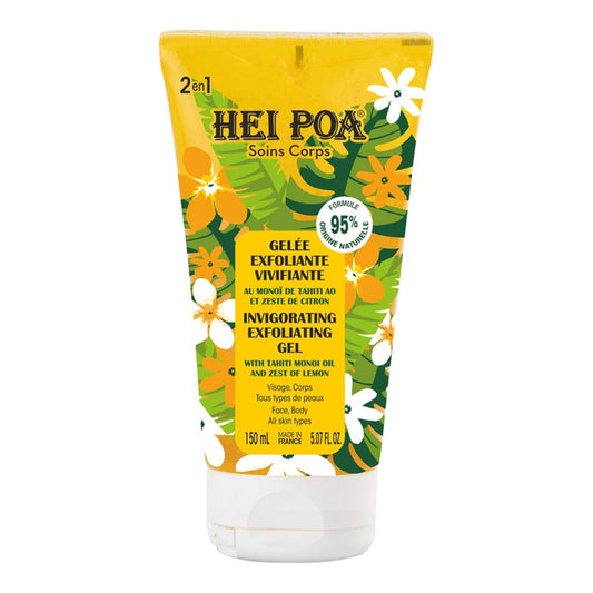 Invigorating Exfoliating Gel 150ml Face and Body Hei Poa