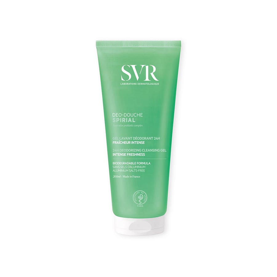 SVR Spirial Déo-Douche Intense Freshness Deodorizing Gel