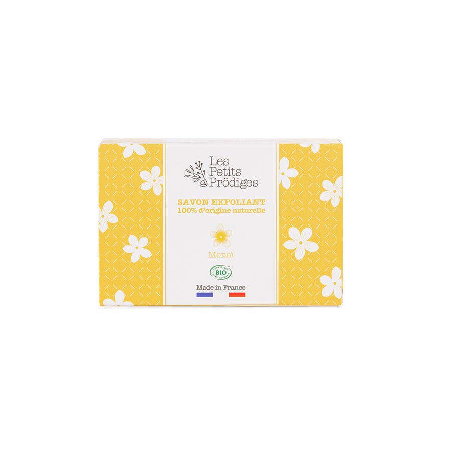 Monoï Exfoliating Soap 100g Les petits prodiges