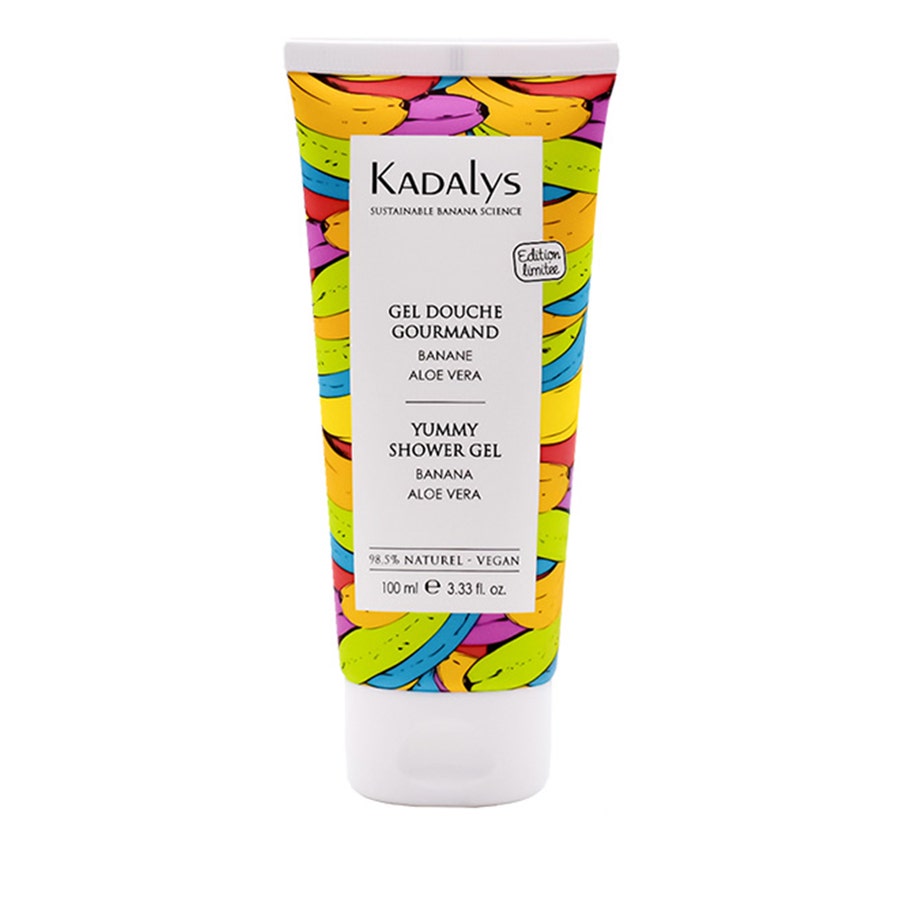 Yellow banana shower gel 100ml Kadalys