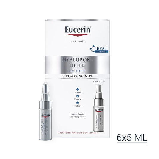 Concentrate 6 X 6x5ml Hyaluron-Filler + 3x Effect Eucerin