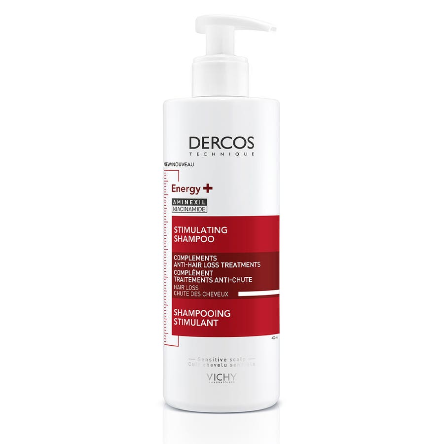 Energizing Shampoo 400 ml Dercos stimulant anti-chute à l'Aminexil Vichy