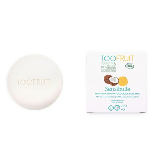 Pineapple and Coco Superfatted Dermatological Bar 85G Sensibulle Toofruit