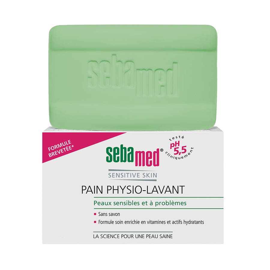 Sebamed Physio-wash bar Sensitive and problem skin 150g (5.3oz)