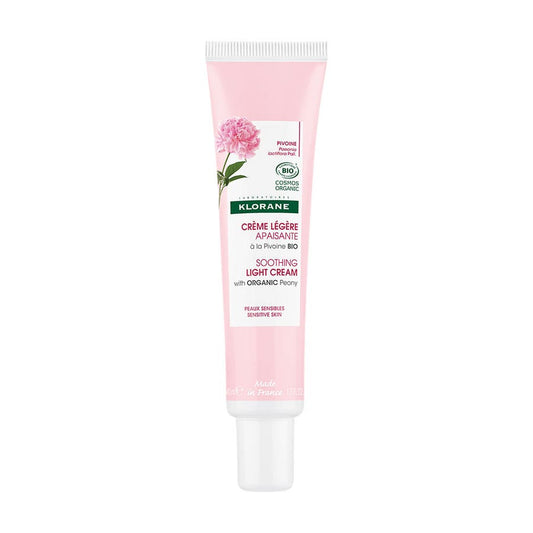 Bioes Soothing Light Cream 40ml Pivoine Sensitive Skin Klorane