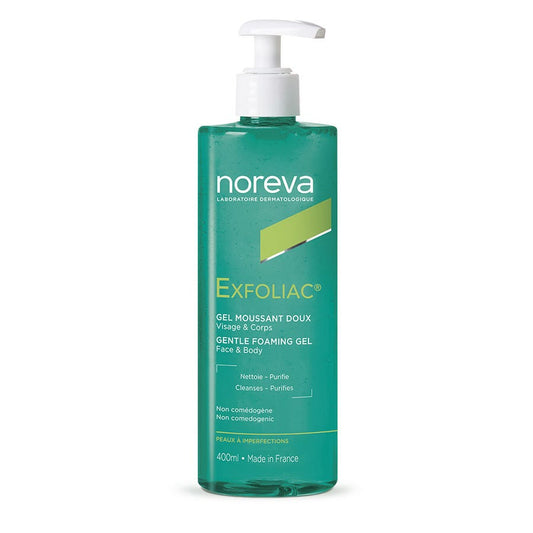 Foaming Gel 400ml Exfoliac Blemish-prone skin Noreva