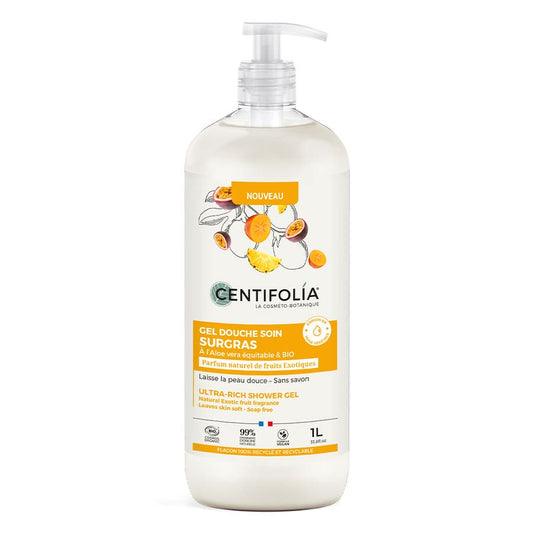 Organic Exotic Fruit Surgras Shower Gel 1l Centifolia