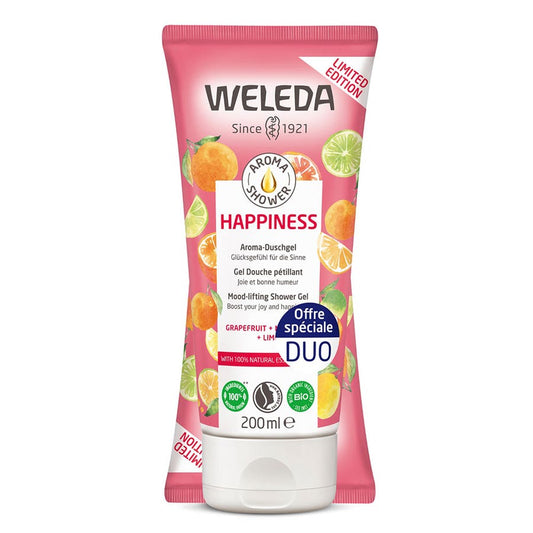 Shower Gel 2x200ml Aroma Shower Hapiness Weleda