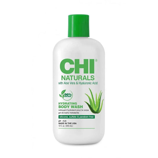 Hydrating Body Cleanser 355ml Naturals with Aloe Vera & Hyaluronic Acid Chi