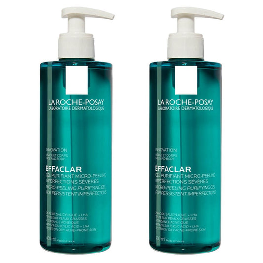 Micropeeling Gel 2x400ml Effaclar La Roche-Posay