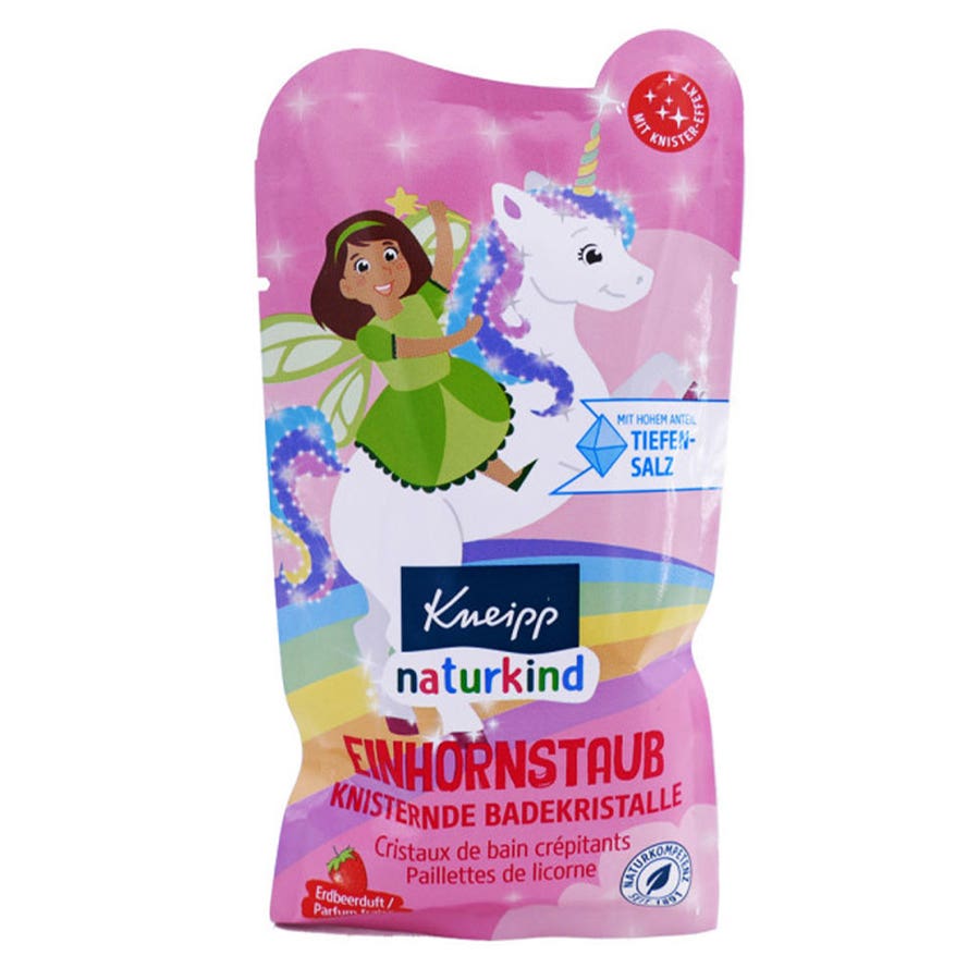 Unicorn Sparkling Bath Salt 60g Nature Kids A La Strawberry Kneipp