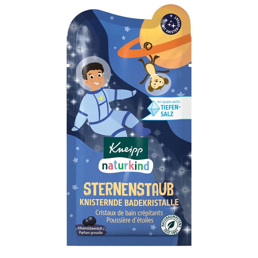 Etoile Sparkling Bath Salt 60g Nature Kids A La Groseille Kneipp