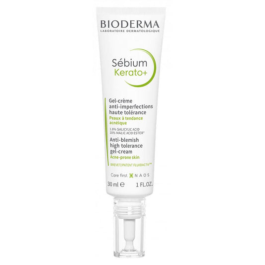 Anti-blemish gel-cream 30ml Sebium Kerato+ acne-prone skin Bioderma