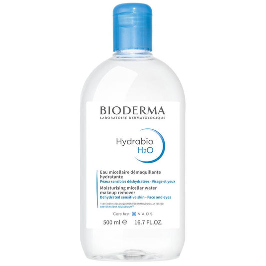 H2o Moisturizing Make Up Removing Micelle Solutionsensitive Skins 500ml Hydrabio H2O Bioderma