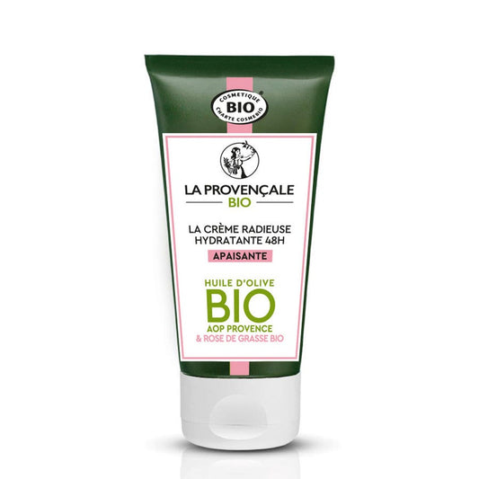 Organic 48hr Hydrating Cream 50ml Radieuse Soothing for Dry and Sensitive Skin La Provençale