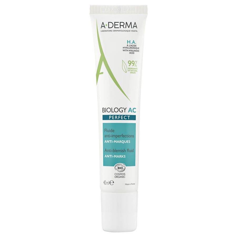 Phys-ac Perfect Anti Blemish Fluid A Derma 40ml Biology AC A-Derma