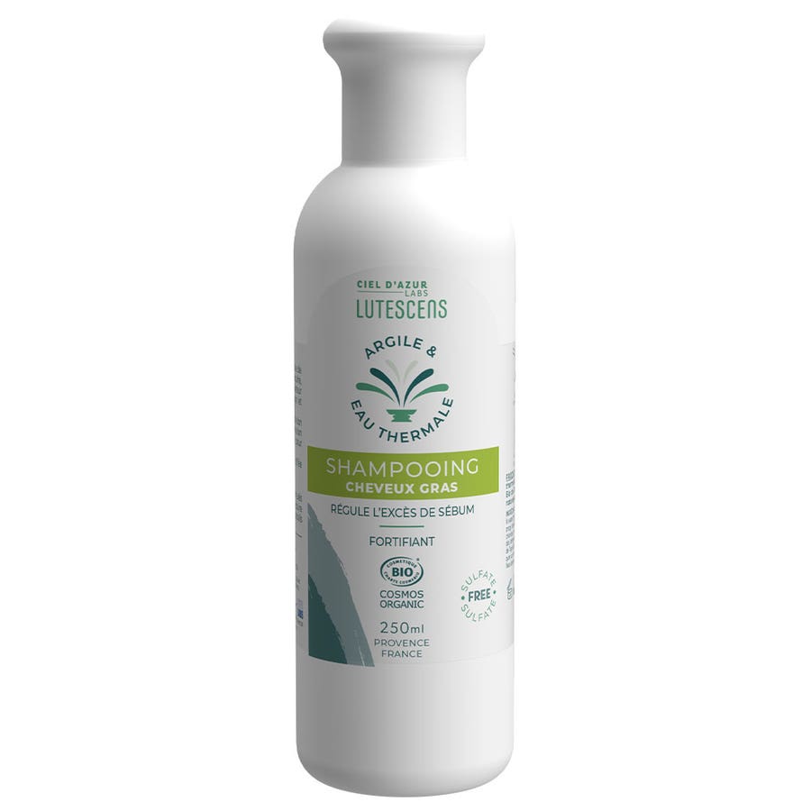 Organic Oily Hair Shampoo 250ml Lutescens