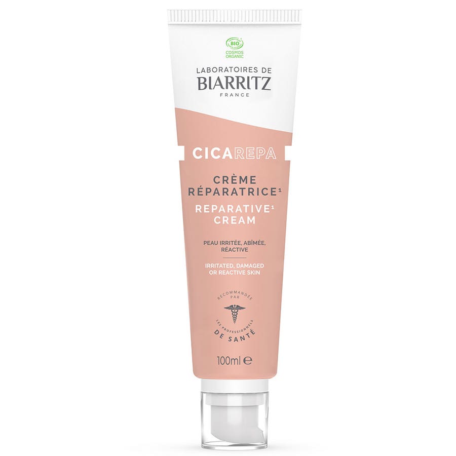 Organic Repairing Cream for Irritated Skin 100ml Soins Réparateurs Peaux irritées ou réactives Laboratoires De Biarritz