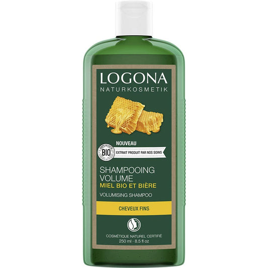 Volumea Organic Beer and Honey Shampoo 250ml Logona