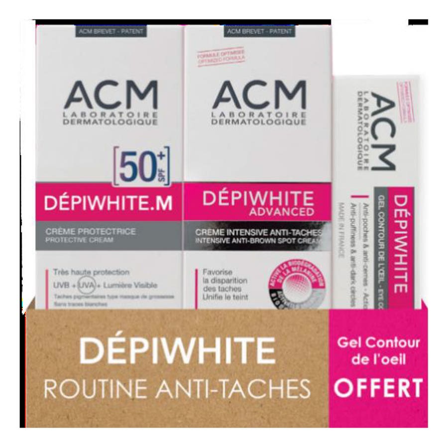 Intensive Anti-Spot Cream + Eye Contour 2x40ml + 15ml Depiwhite.M Acm