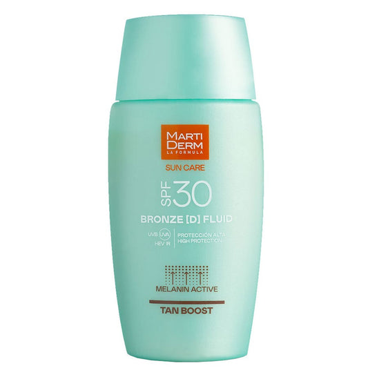 Bronze (D) Face Fluid SPF30 50ml Sun Care All Skin Types Martiderm