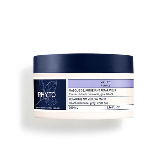 Rejuvenating Repairing Masks 200ml Violet Bleached Blonde, Grey, White Hair Phyto