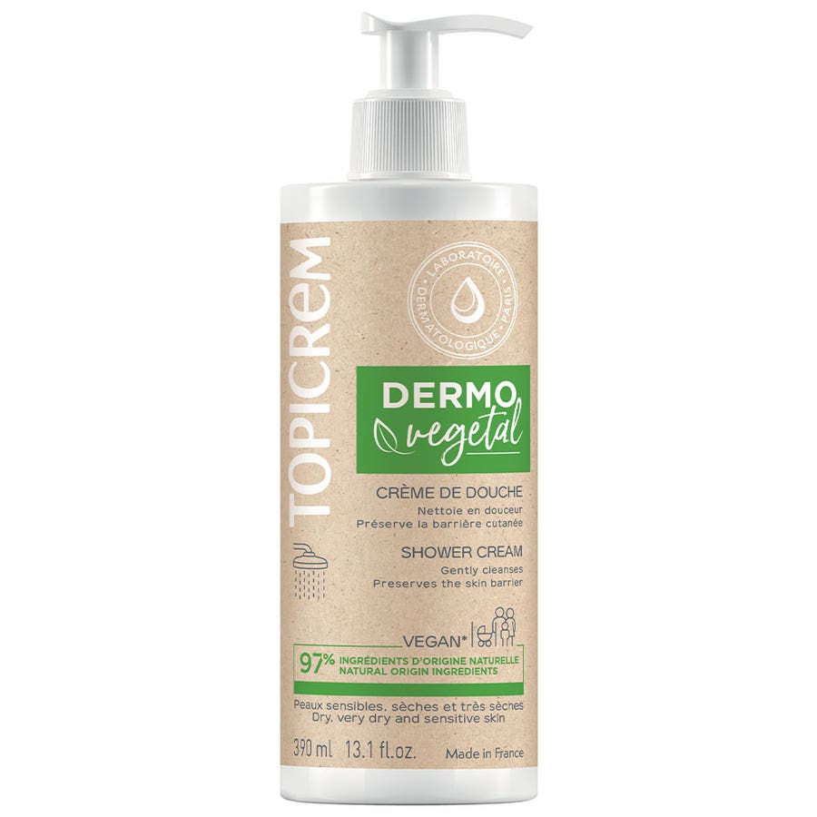 Shower Cream 390ml Dermovegetal Topicrem