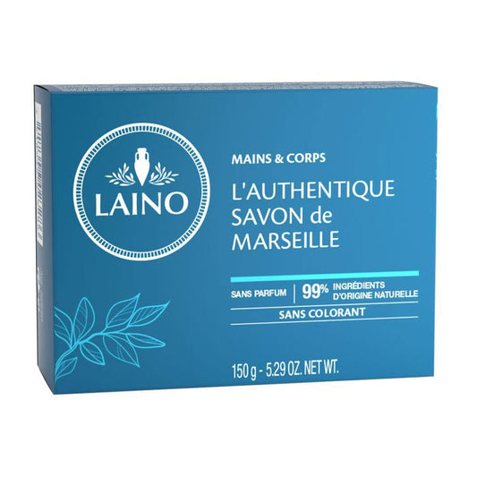 Laino Authentic Savon De Marseille Main et Corps 150g