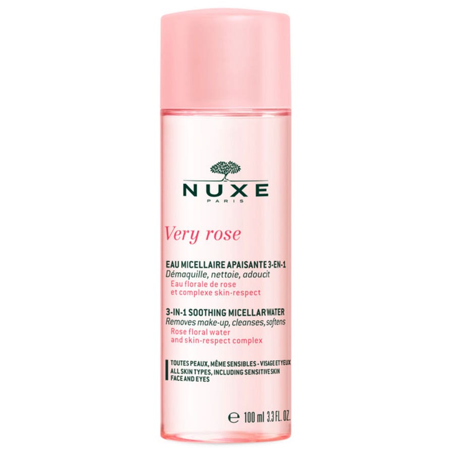 3 in 1 Soothing Micellar Water Very Rose 100ml Very rose Nuxe