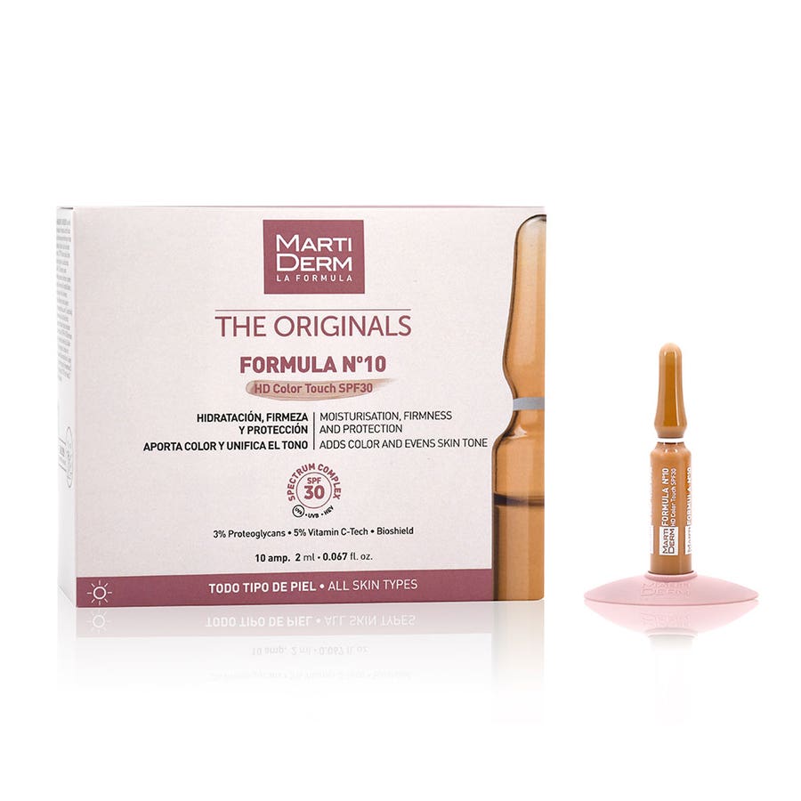 FORMULA Nº10 HD Color Touch SPF30 10 Ampoules Martiderm