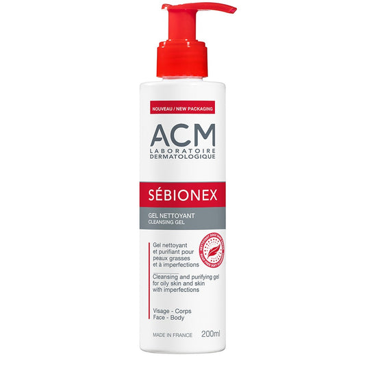 Cleansing Gel 200ml Sébionex Acm