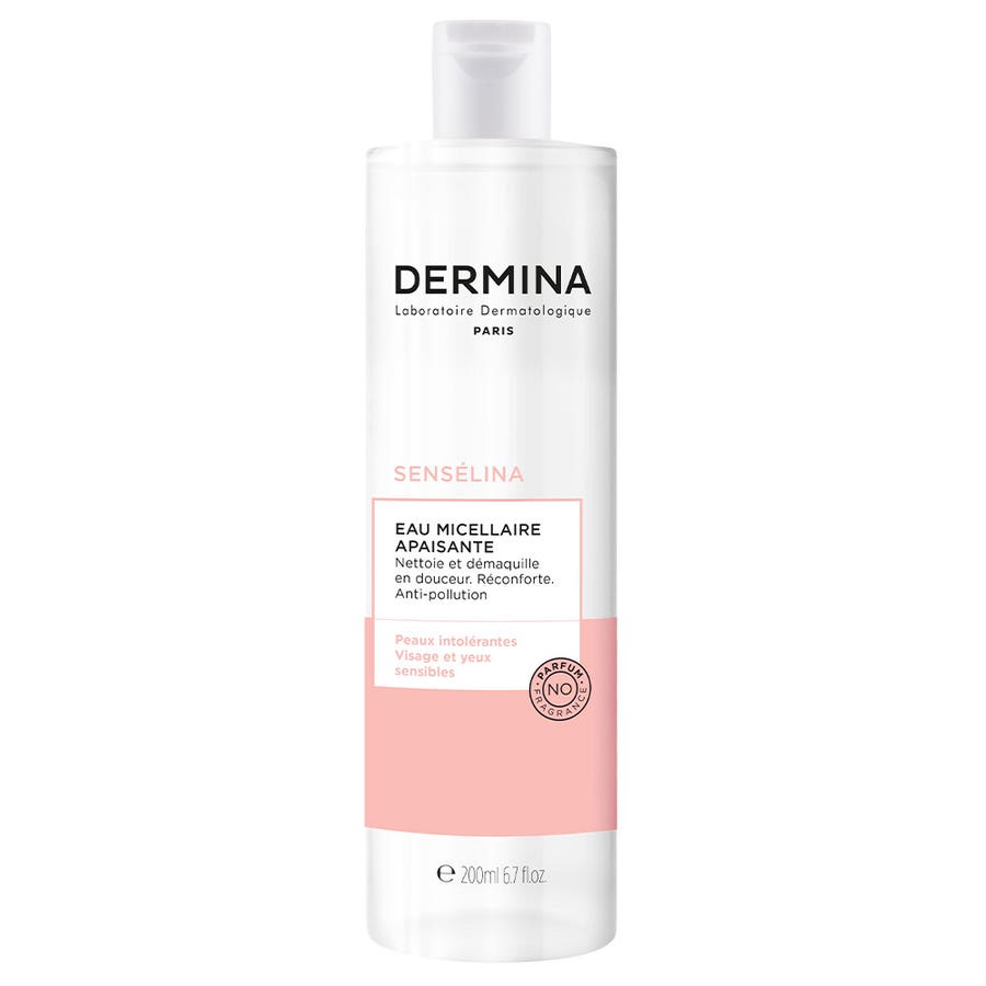 Soothing Micellar Water 200ml Senselina Intolerant skin Dermina