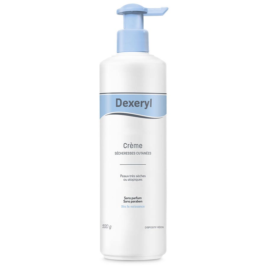 Hydrating Face & Body Cream Very Dry Skin 500g Dexeryl