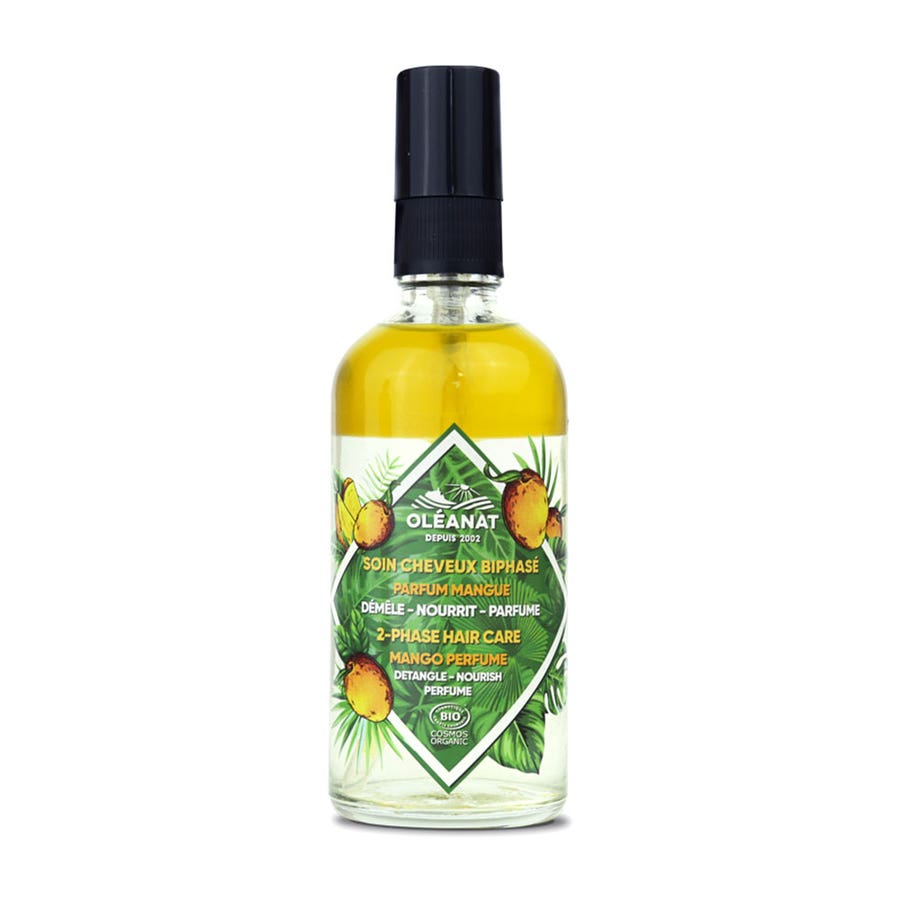 Two-Phase Hair Care 100ml Les Richesses d'Amérique du Sud Organic Oils Perfumes Mango Oleanat