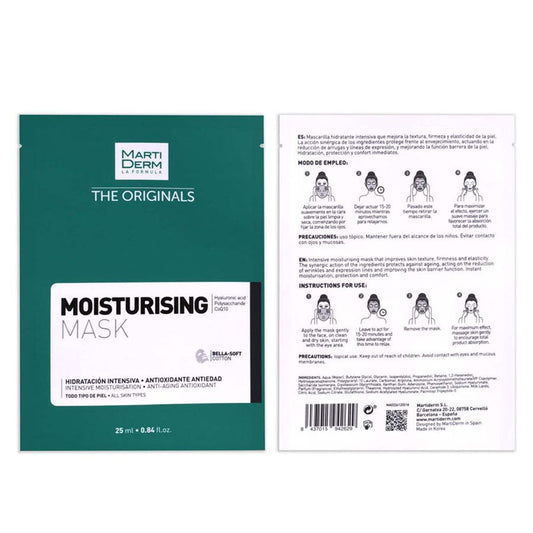 Masque Moisturising Tous Types De Peaux The Originals Martiderm