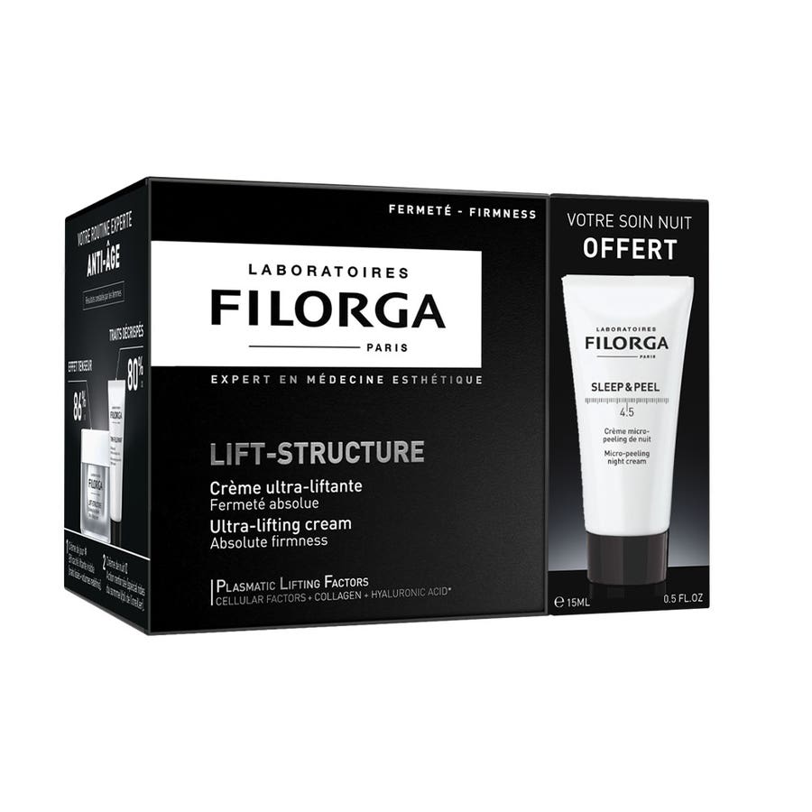 Duo Lift-Structure Cream + Sleep&peel 4.5 Lift-Structure Filorga