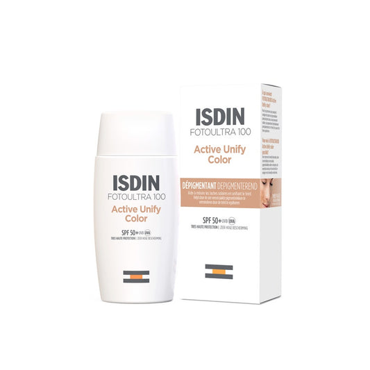 Isdin Foto Ultra Active Unify Fusion Fluid Color Spf50+ 50ml Active Unify Color Fotoprotector Isdin