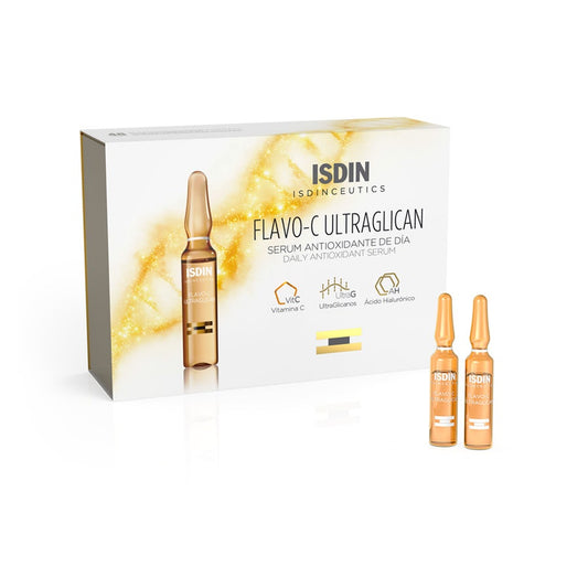 Flavo C Ultraglican Antioxydant & Hydrating x 30 ampoules Flavo-C Ultraglican Isdin