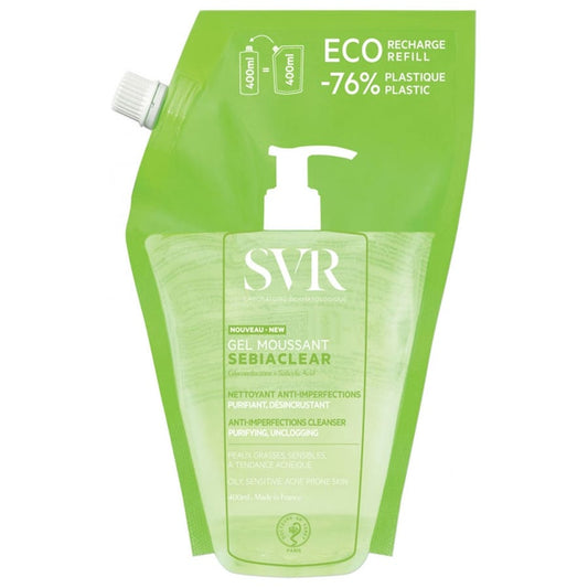 Eco Foaming Gel Refill 400ml Sebiaclear Svr