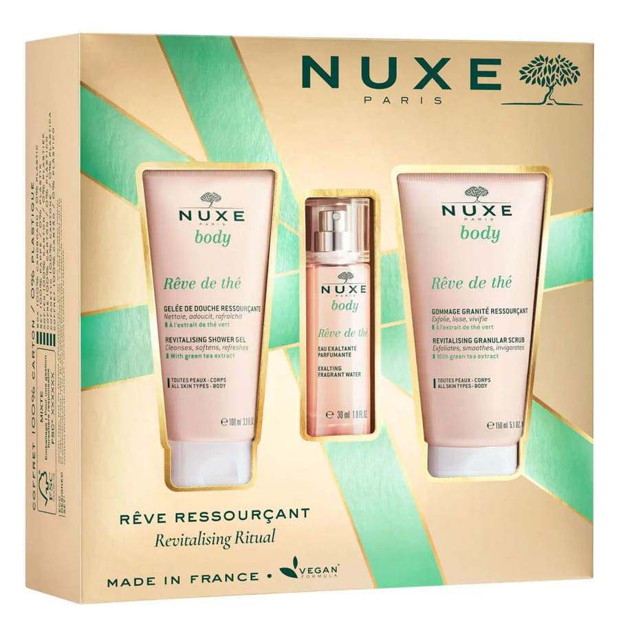 Revitalizing Ritual Giftbox 280ml Rêve de thé Nuxe