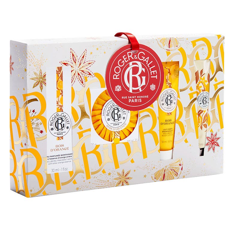 Giftboxes Hydrating Eau Parfumée Bienfaisante Bois D'Orange Roger & Gallet