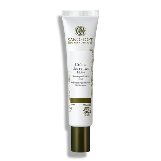 Crème des reines light radiance regeneration care certified organic 40ml Reines Sanoflore