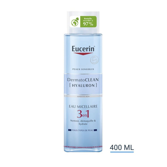 3 In 1 Micellar Lotion 400ml DermatoCLEAN [Hyaluron] Eucerin