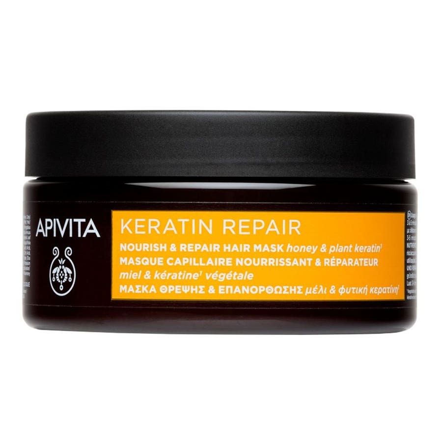 Nourishing & Repairing Capillary Masks 200ml Keratin Repair Apivita