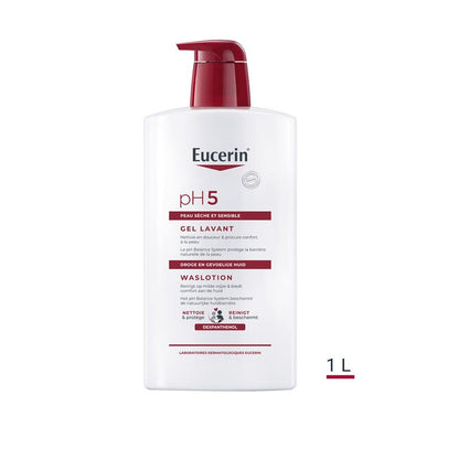 Eucerin pH5 Shower Washlotion 1L (33.81floz)