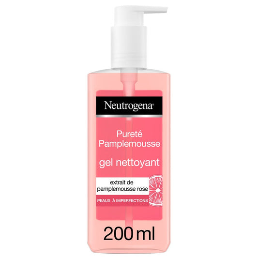 Visibly Clear Cleansing 200ml Pureté Pamplemousse Peaux à imperfections Neutrogena