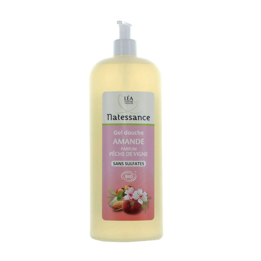 Natessance Lea Nature Almond And Peach Shower Gel 1l (33.81fl oz)