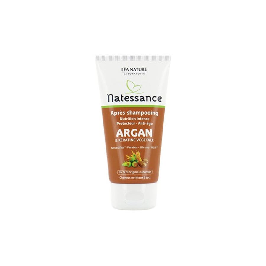 Natessance Apres-shampooing Argan & Keratine Vegetale 150 ml Argan Natessance